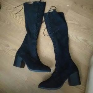 Qupid Knee High Boots